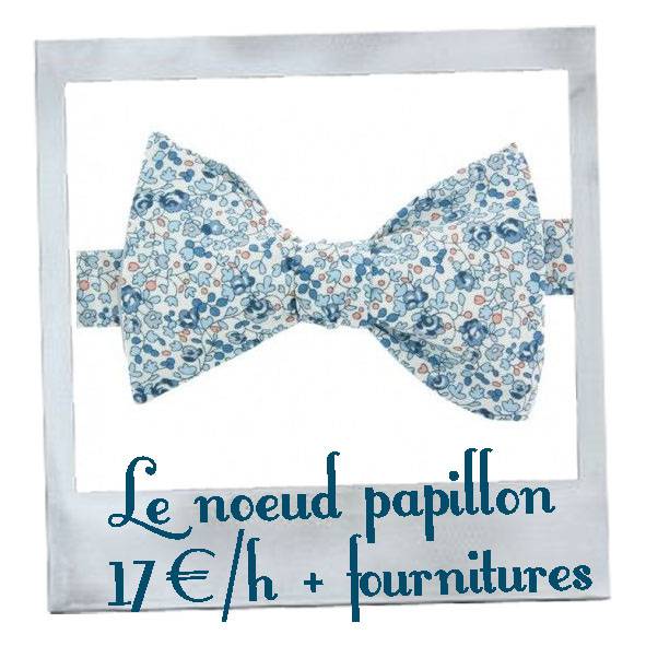 atelier couture noeud papillon